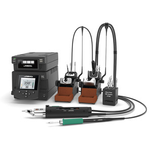 DDSE-2HQE双工具带电动泵返修工作站 (配备DR560吸锡手柄)