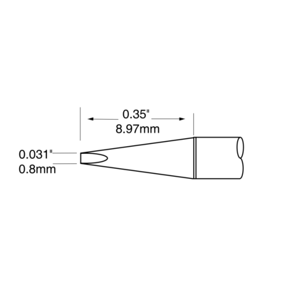 METCAL奥科手工焊接拆焊返修UFC和UFTC系列超细间距烙铁头